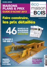 Article Eco Maison Bois septembre 2013