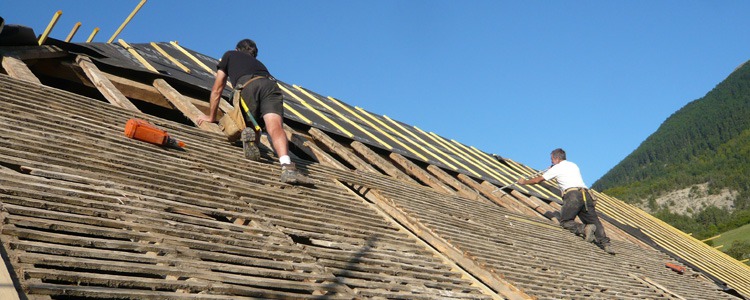 Travaux de charpente couverture zinguerie _ Saint Michel les Portes (4)
